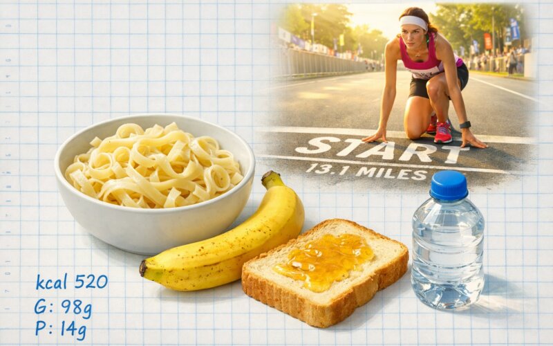 Que manger avant un semi-marathon : le guide complet J-7 au jour J