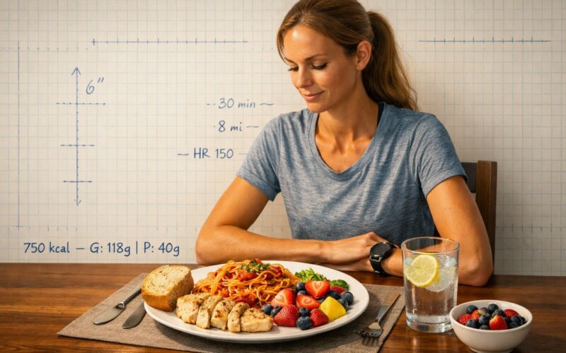 Repas veille compétition endurance : les principes pour ne pas te rater