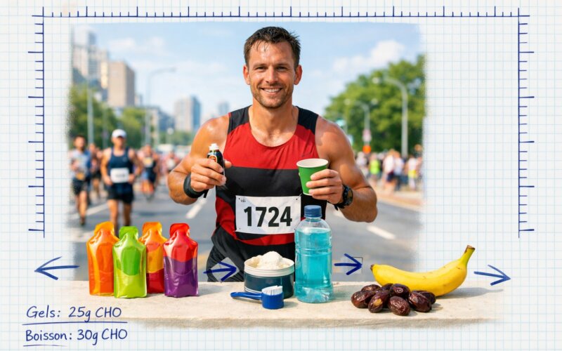 Gels vs boisson énergétique : quoi choisir pour ton marathon ?