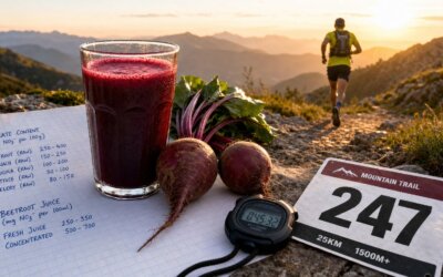 Beetroot Juice Before a Race: The Right Protocol and Dosage